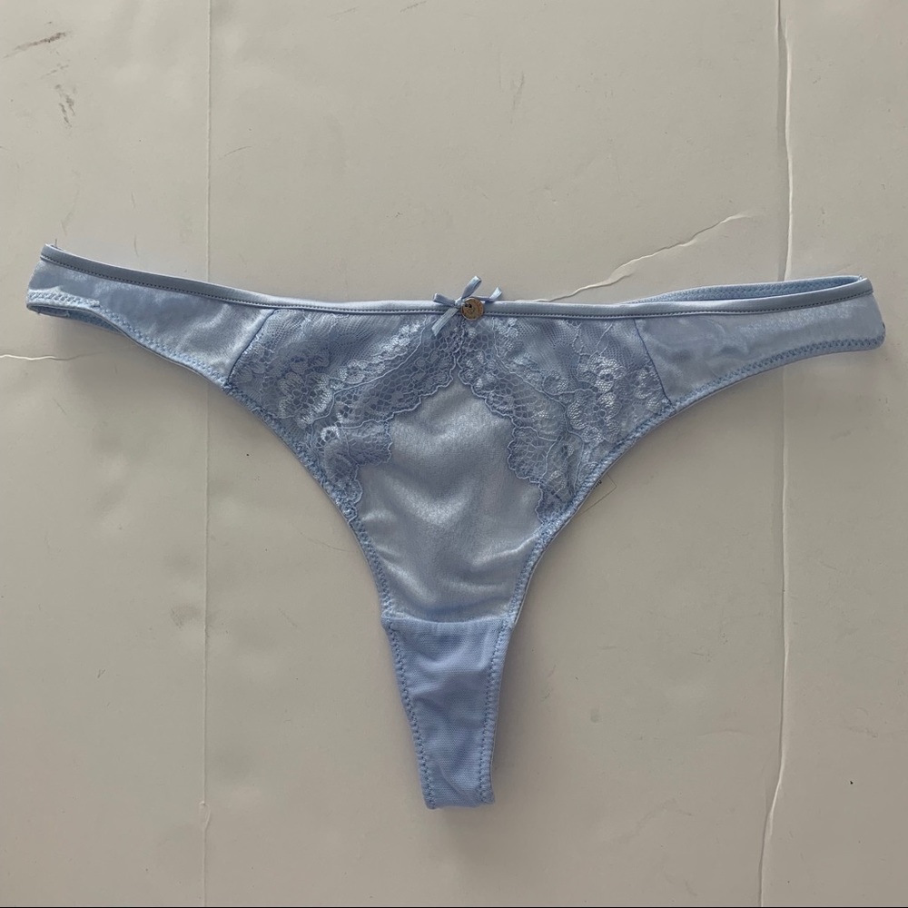 Boux Avenue Cornflower Annette Lace Thong Underwea
